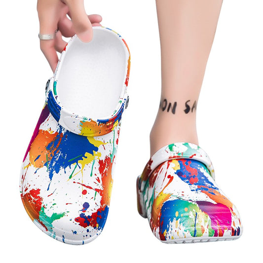 Butterfly Comfort Work Clogs