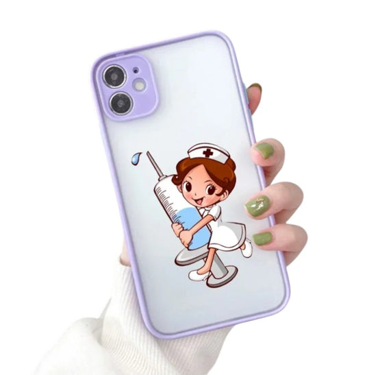 Cartoon Medicine Doctor Nurse iPhone Case
