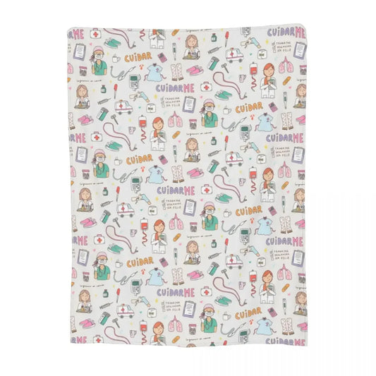 Cozy Clinic Flannel Nap Blanket