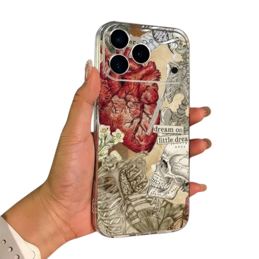 Heartbeat Human Anatomy iPhone Case