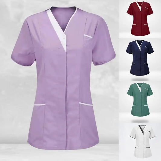 Nursing Uniform T-shirt V Neck