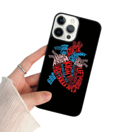 Vintage Heart Nurse iPhone Case