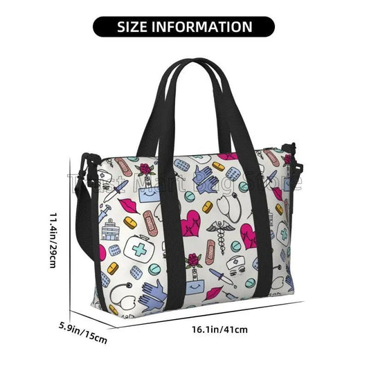 Everyday Nurse Travel Weekender-reistas - Be Dr.Fashion