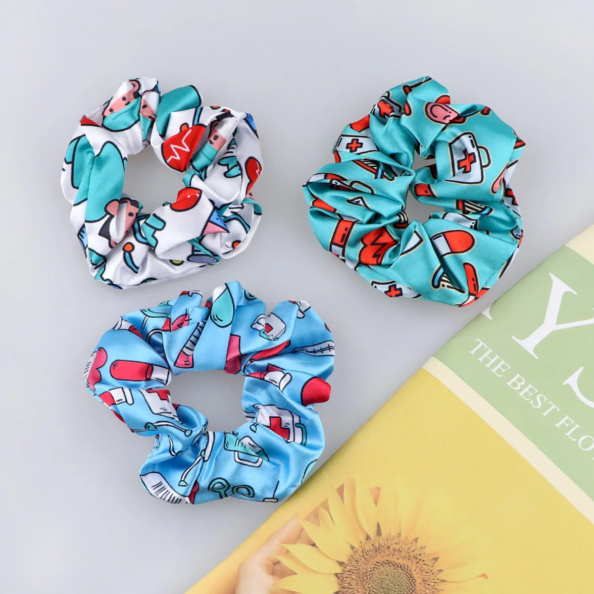 Medical Scrunchie Hair Ties - Be Dr.Fashion