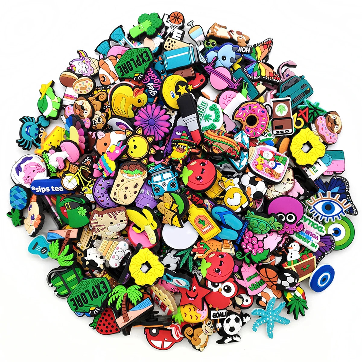 Fun Cartoon Shoe Charms - Be Dr.Fashion