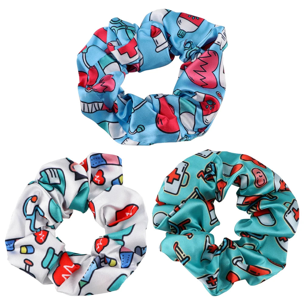 Medical Scrunchie Hair Ties - Be Dr.Fashion