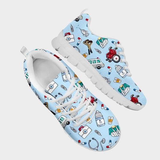 Cute Cartoon Nurse Flats.