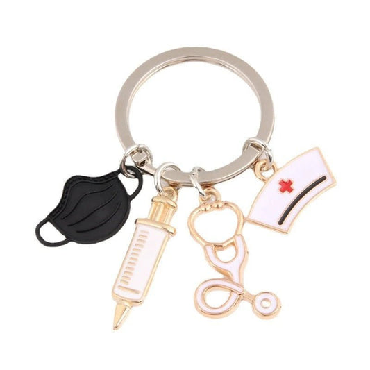 Medical-Themed Mini Keychain Charm - Be Dr.Fashion