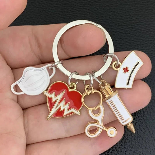Medical-Themed Mini Keychain Charm - Be Dr.Fashion