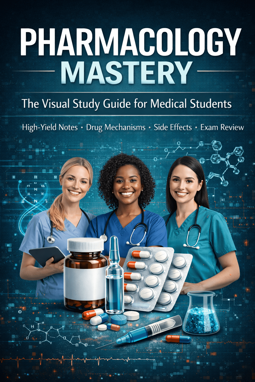 π Pharmacology eBook + FREE Flashcards (100% off) - Be Dr.Fashion