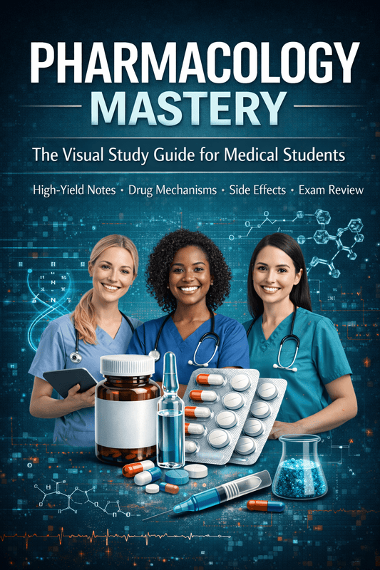 E-boek 'Pharmacology Mastery' - Be Dr.Fashion