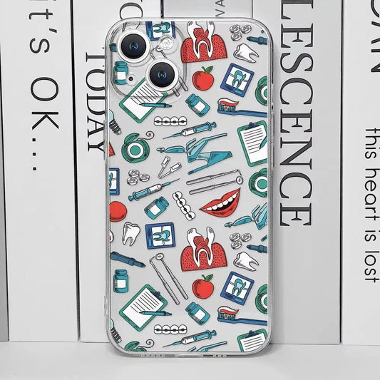 Stylish Nurse's Heart iPhone Case - Be Dr.Fashion 0