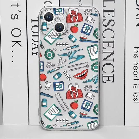 Stylish Nurse's Heart iPhone Case