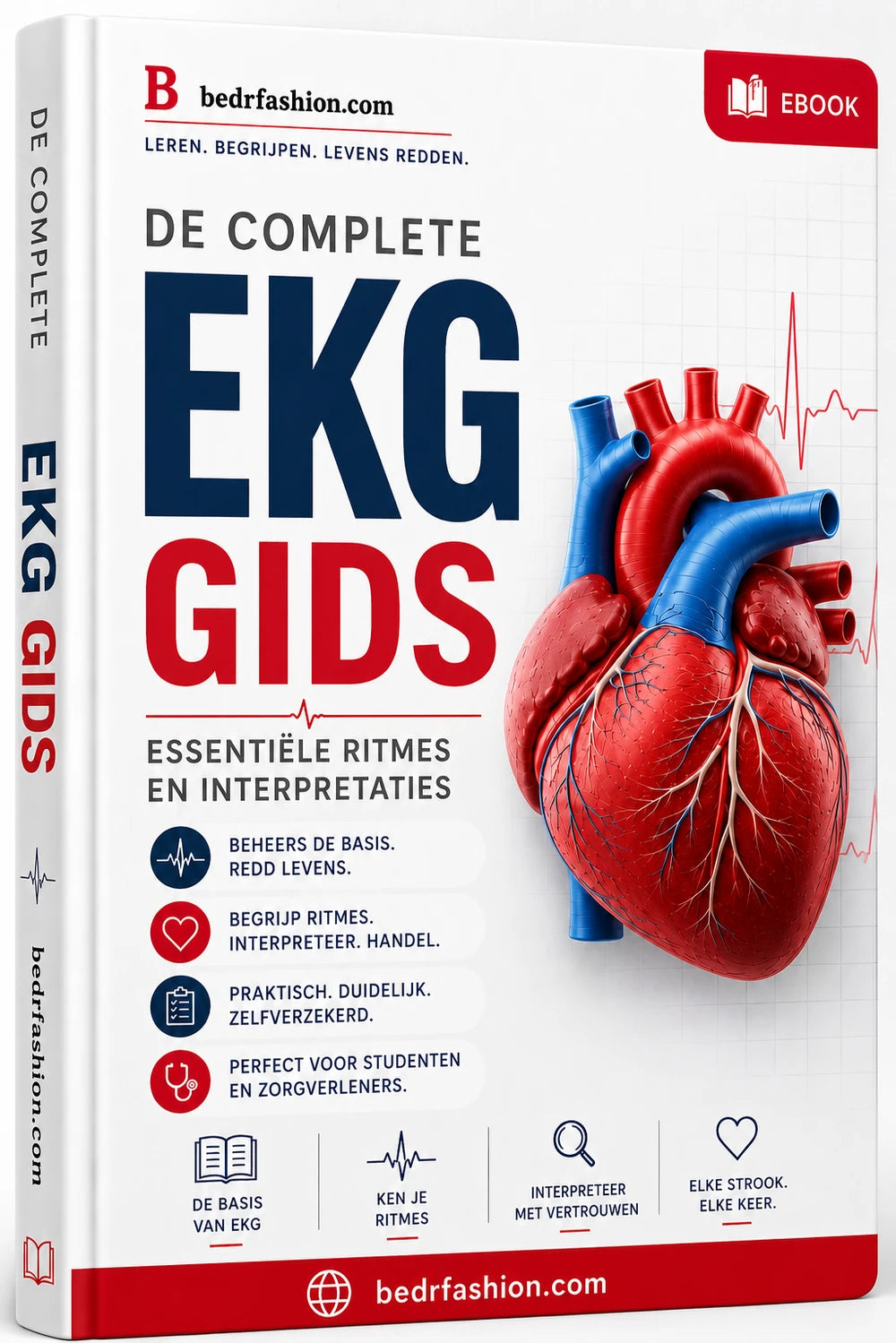 Nederlandstalige ECG Gids Ebook voor Zorgprofessionals