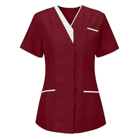 Nursing Uniform T-shirt V Neck