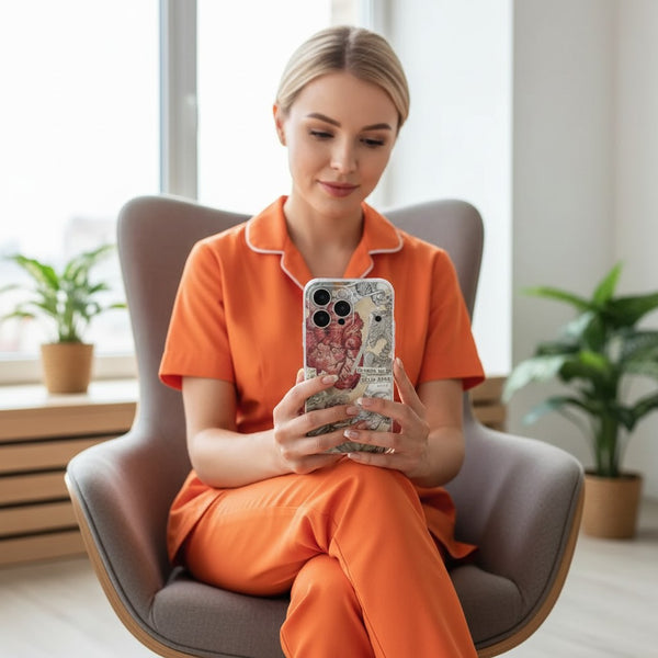 Heartbeat Human Anatomy Phone Case