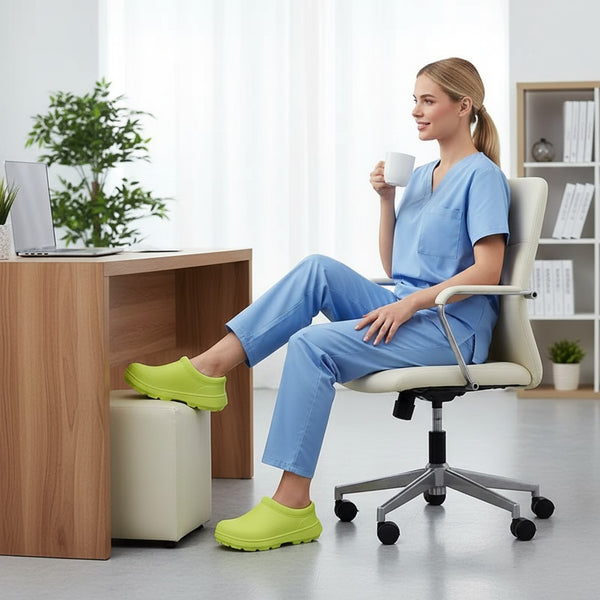 Comfy Slip-Resistant Work Clogs