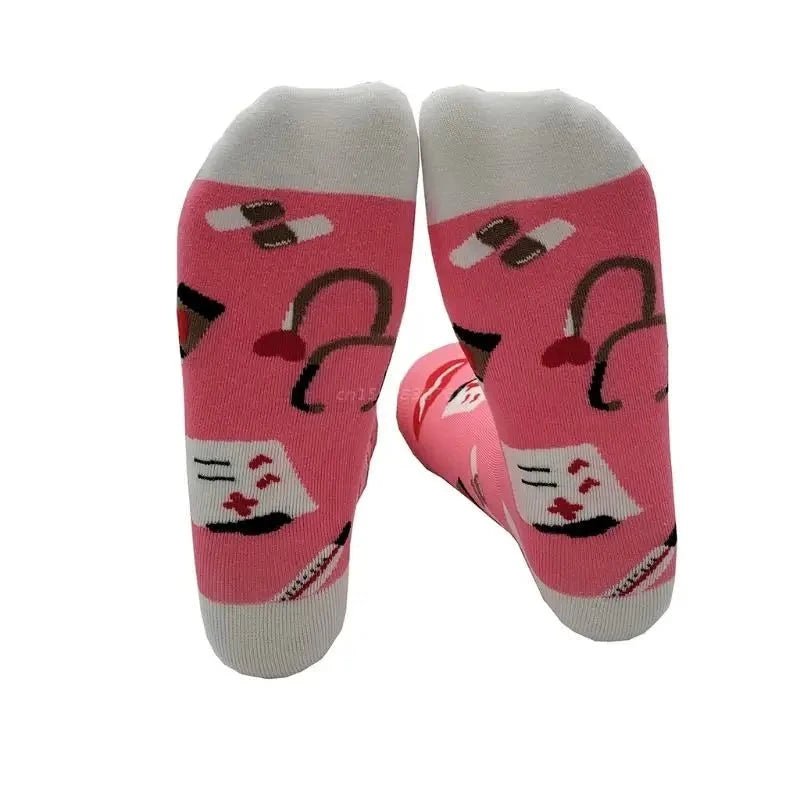 Lot de chaussettes mi-mollet ComfortShift pour infirmières - Be Dr.Fashion