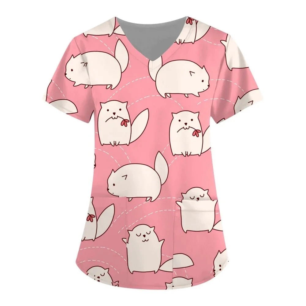 Everyday Care V-Neck Top. - Be Dr.Fashion