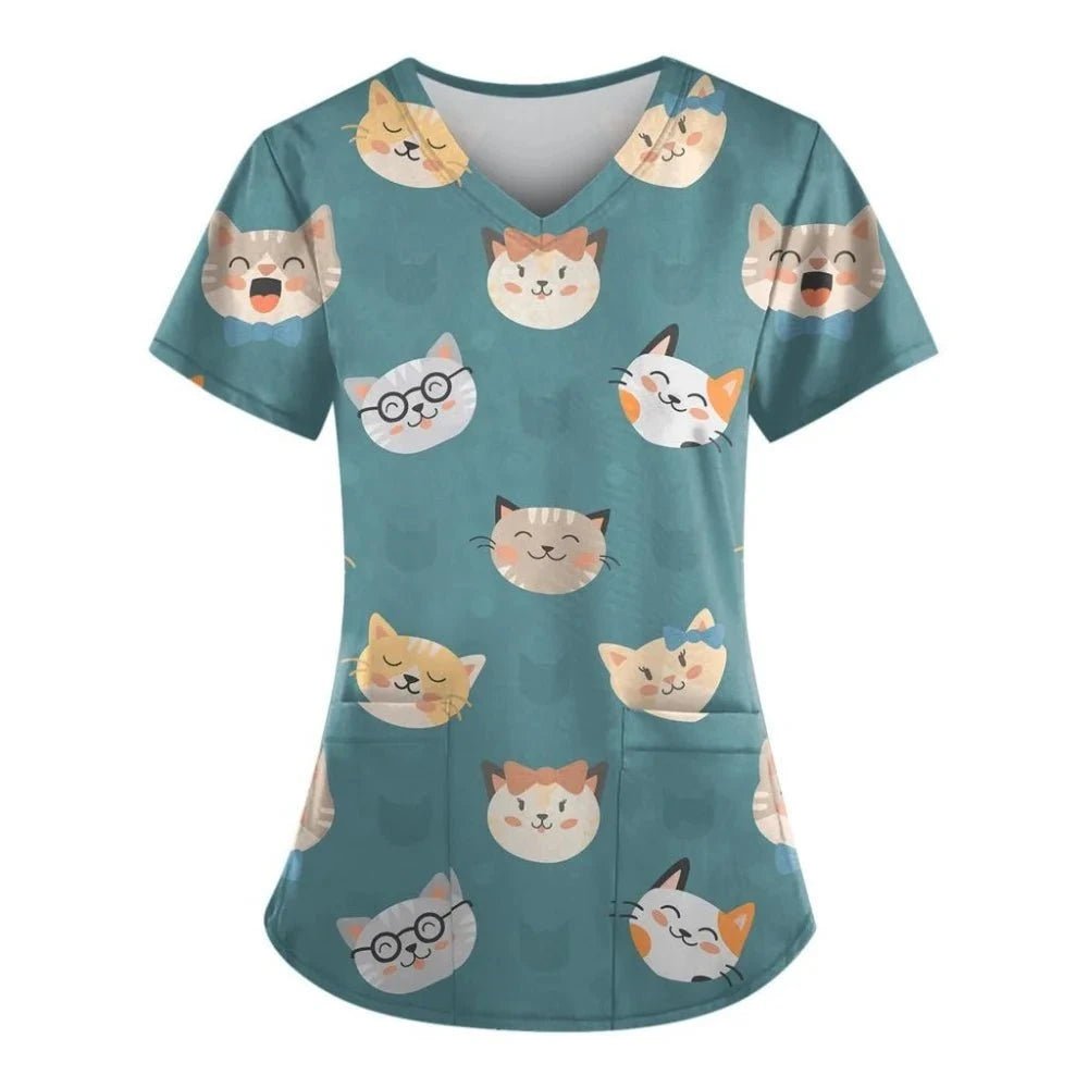 Everyday Care V-Neck Top. - Be Dr.Fashion