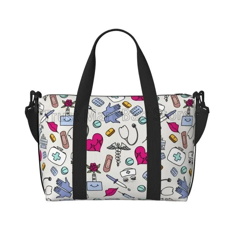 Everyday Nurse Travel Weekender Duffle. - Be Dr.Fashion