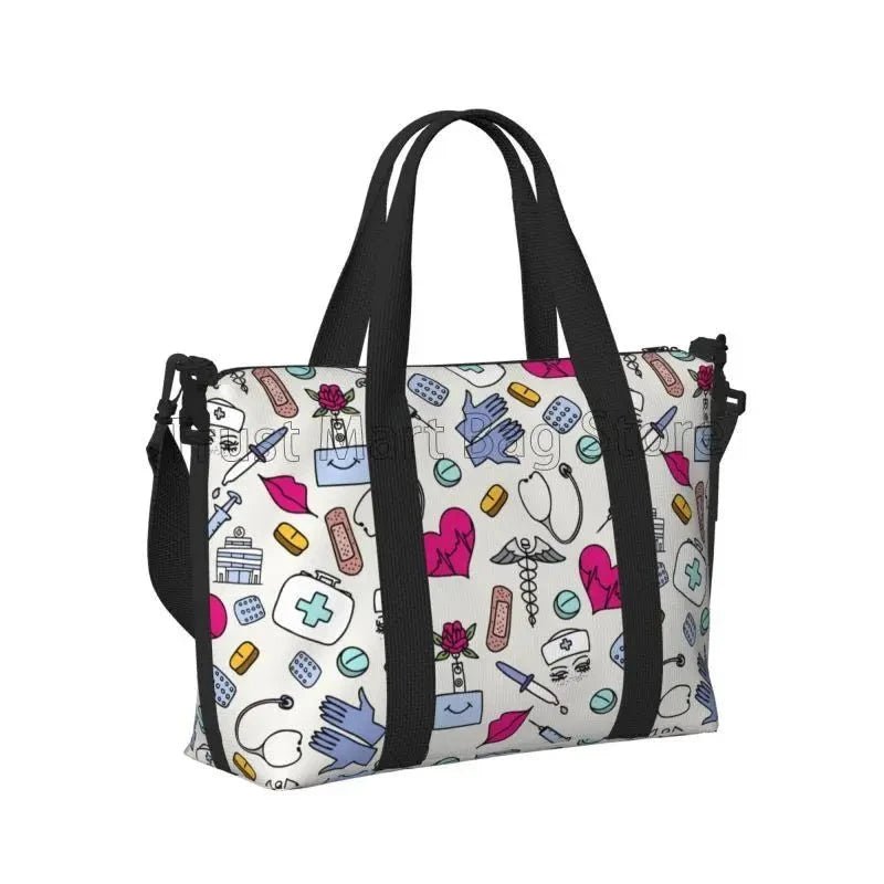 Everyday Nurse Travel Weekender Duffle. - Be Dr.Fashion