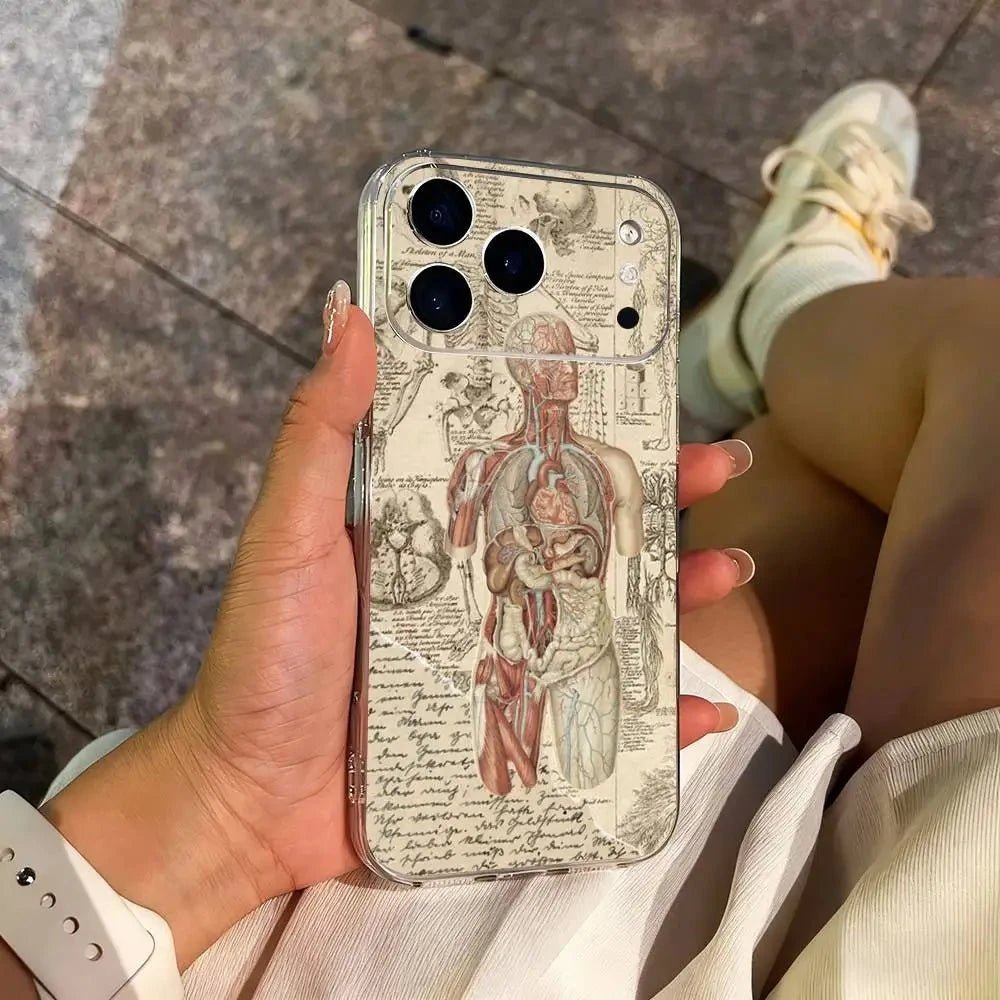 Heartbeat Human Anatomy iPhone Case - Be Dr.Fashion