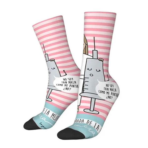 Medical Crew Socks: Cute & Comfy