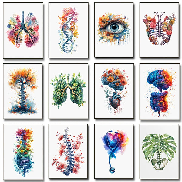 Blooming Lungs Canvas Art