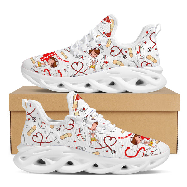 Cute Cartoon Nurse Sneakers