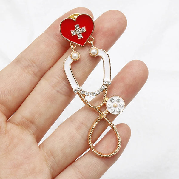 Diamond Stethoscope Pro Honor Pin