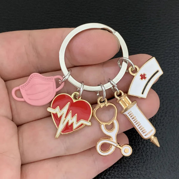 Medical Charm Keychain