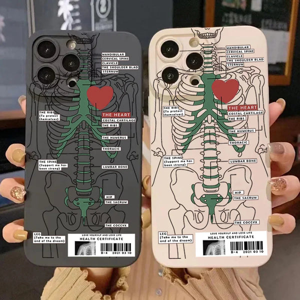 Skull Silicone Phone Case