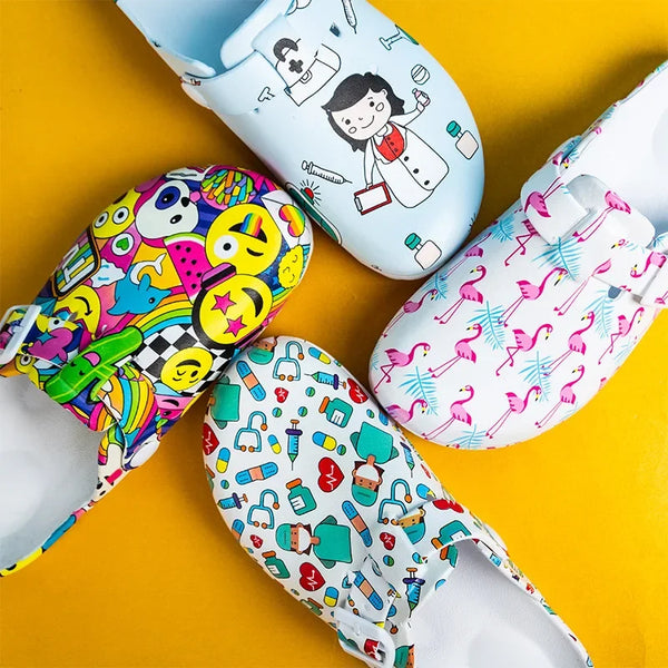 Colorful EVA Nurse Clogs