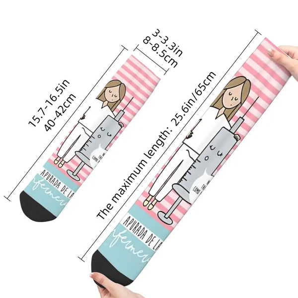 Medical Crew Socks: Cute & Comfy