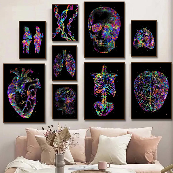 Anatomy Art for Office Walls