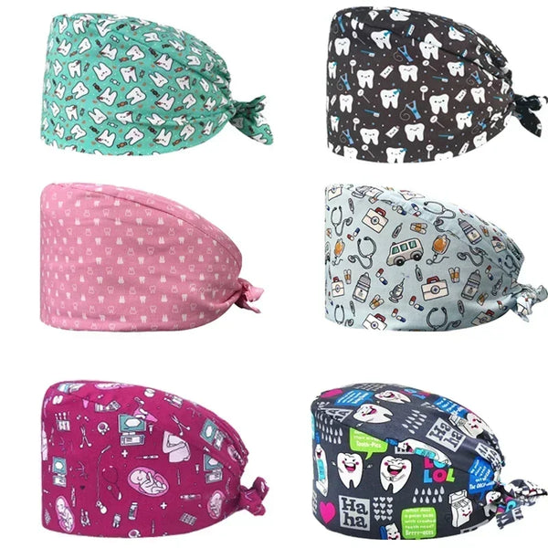 Cute Animal Surgical Caps