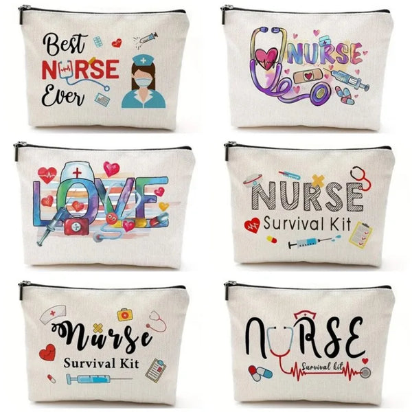 Nurse Cosmetic Travel Bag