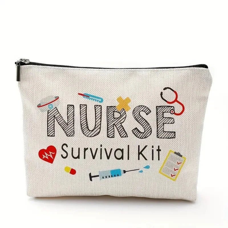 Leopard Canvas Nurse Supply Pouch - Be Dr.Fashion
