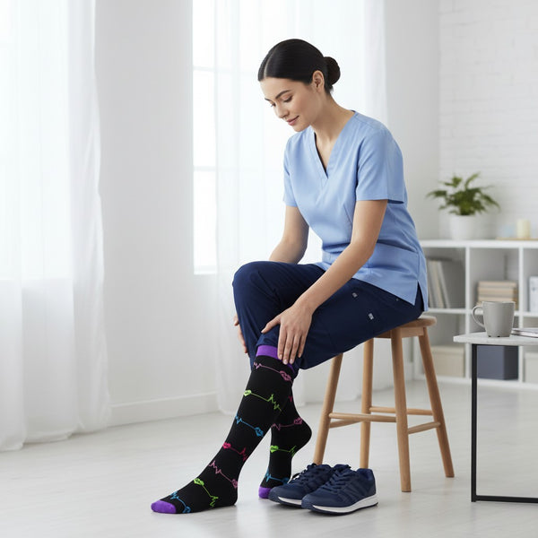 All-Day Comfort Nurse Compression Socks