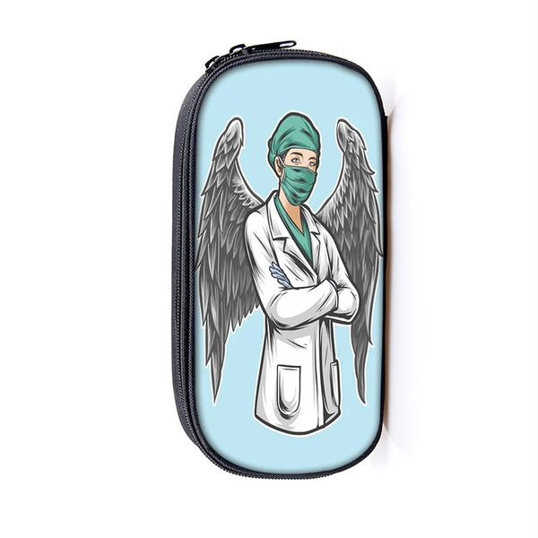 Eco-Friendly Cartoon Nurse Handbags