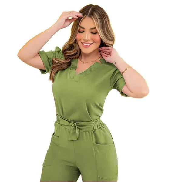 Medical Scrub Uniform Set
