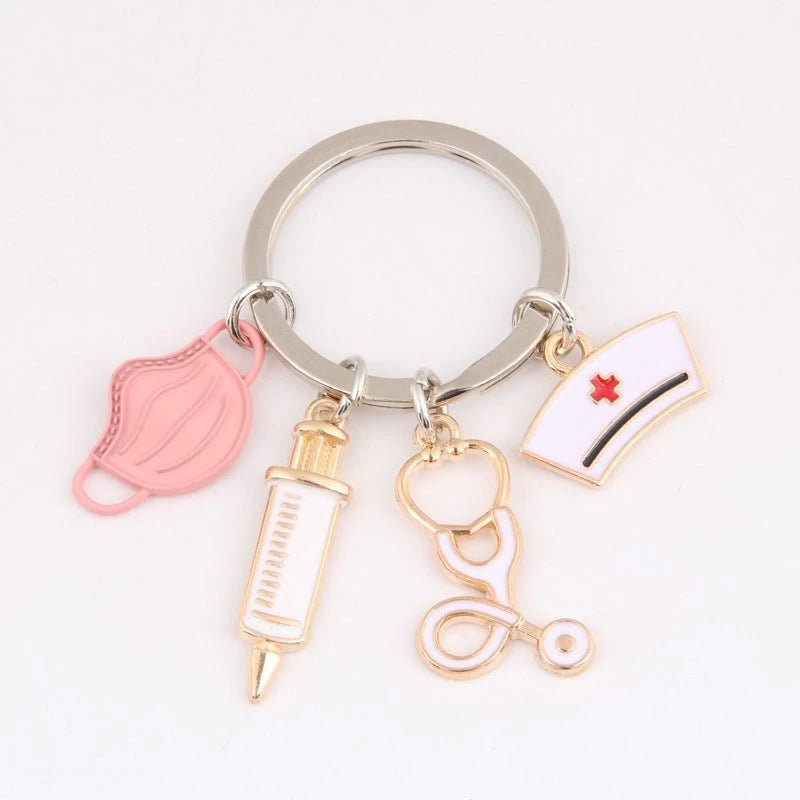 Medical-Themed Mini Keychain Charm - Be Dr.Fashion