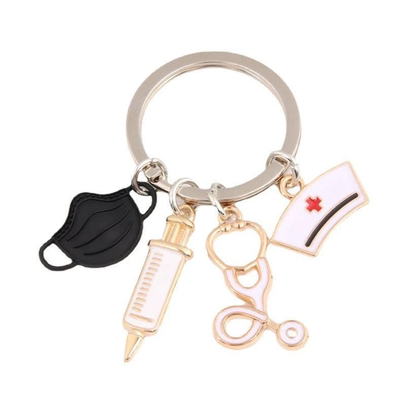 Medical-Themed Mini Keychain Charm - Be Dr.Fashion