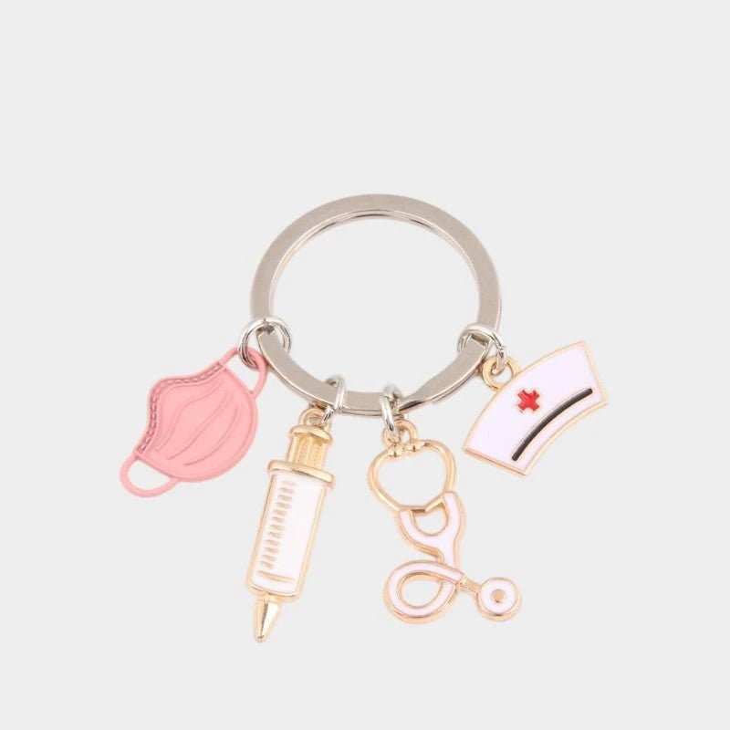 Medical-Themed Mini Keychain Charm - Be Dr.Fashion