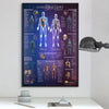 Affiche sur l'anatomie de la colonne vertébrale nordique - Be Dr.Fashion