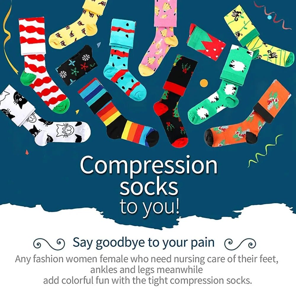 Nurse Compression Socks - Be Dr.Fashion