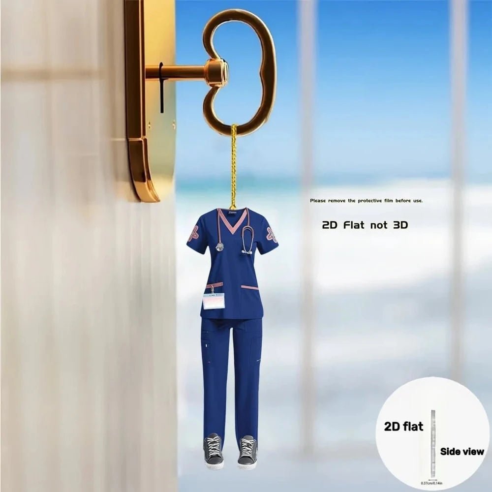 Nurse Gear Acrylic Keychain Charm - Be Dr.Fashion