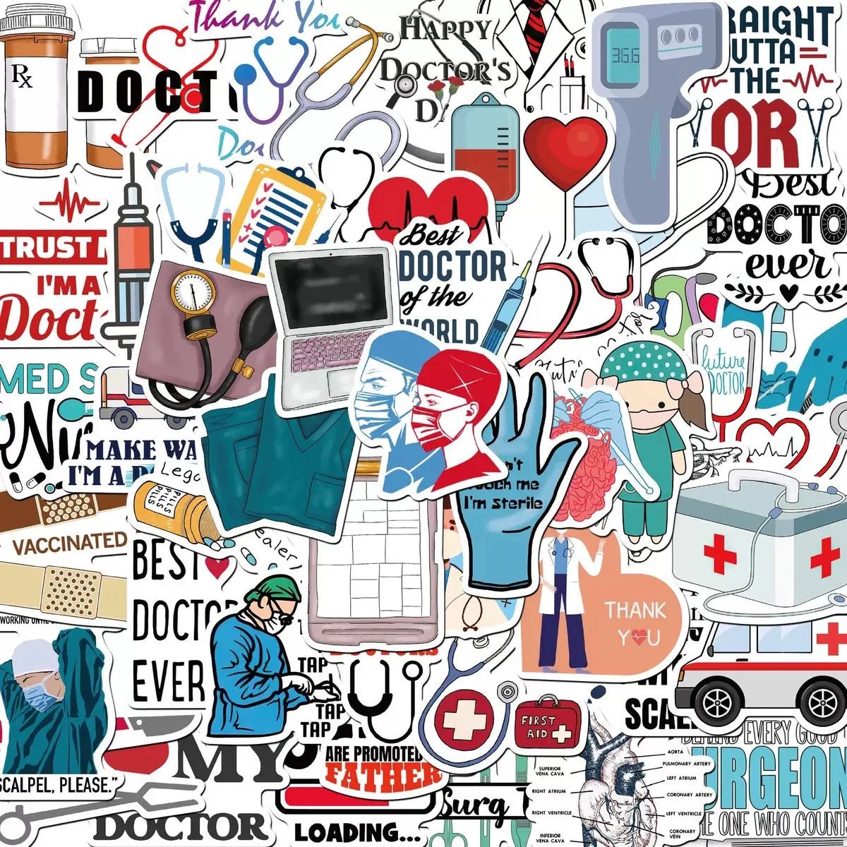 Nurse Life Sticker Pack - Be Dr.Fashion