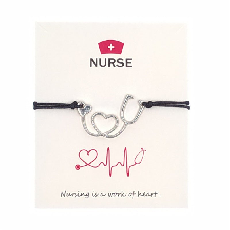 Nurse's Heartbeat Wish Bracelet - Be Dr.Fashion